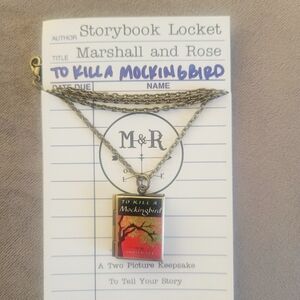 To Kill a Mockingbird Storybook Locket Necklace
